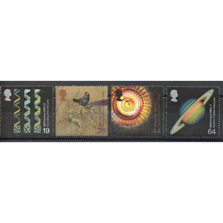 Stamps  - Great Britain - 1999 - Nb 2121/2124