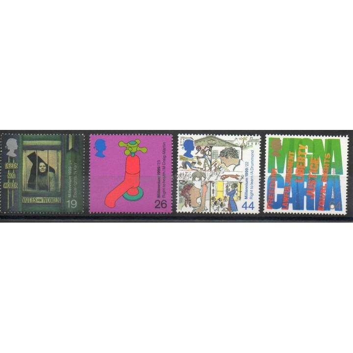 Timbres  - Grande-Bretagne - 1999 - No 2116/2119