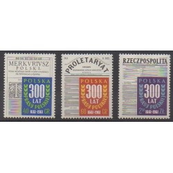 Pologne - 1961 - No 1082/1084