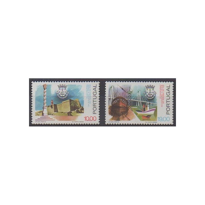 Portugal - 1982 - Nb 1534/1535 - Various Historics Themes