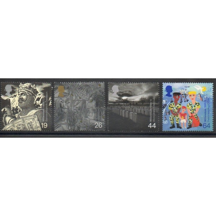 Stamps  - Great Britain - 1999 - Nb 2129/2132