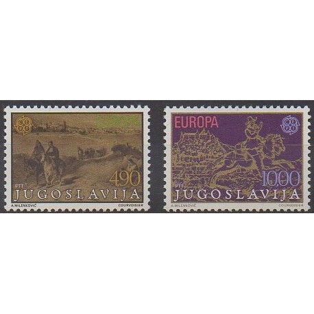Yugoslavia - 1979 - Nb 1663/1664 - Postal Service - Europa