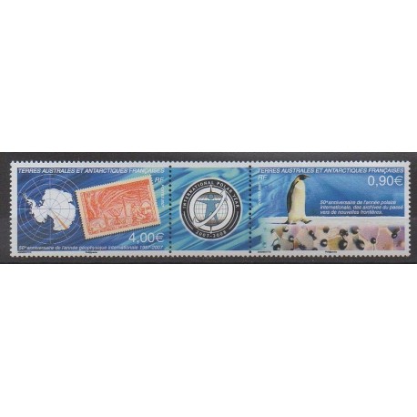 French Southern and Antarctic Territories - Post - 2007 - Nb 469/470 - Stamps on stamps - Polar