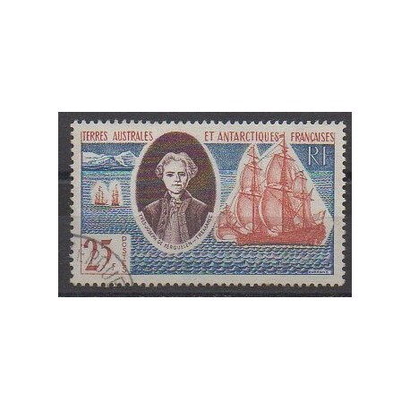 French Southern and Antarctic Territories - Post - 1959 - Nb 18 - Boats - Used