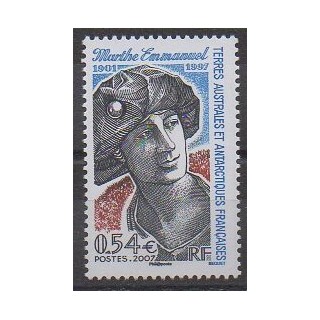 TAAF - 2007 - No 457 - Célébrités