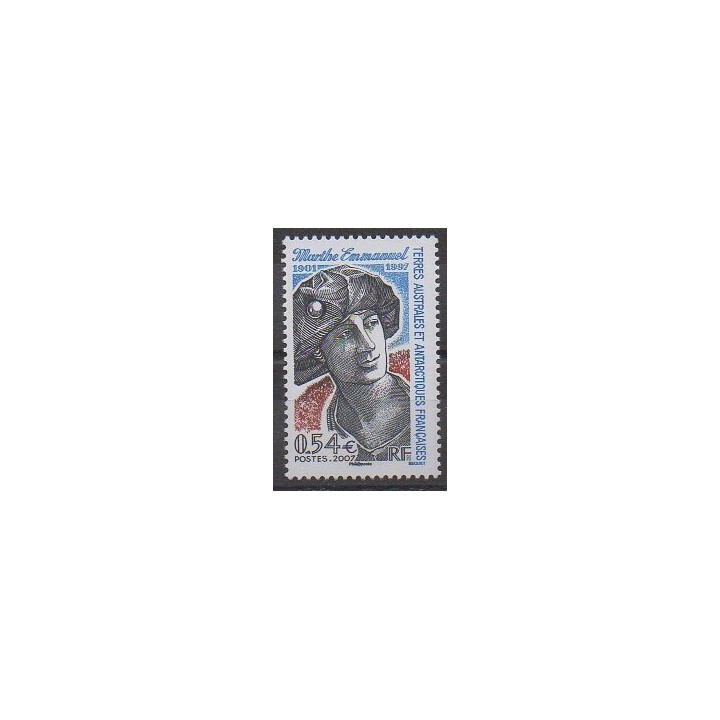 TAAF - 2007 - No 457 - Célébrités