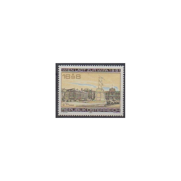 Autriche - 1980 - No 1492 - Monuments - Philatélie