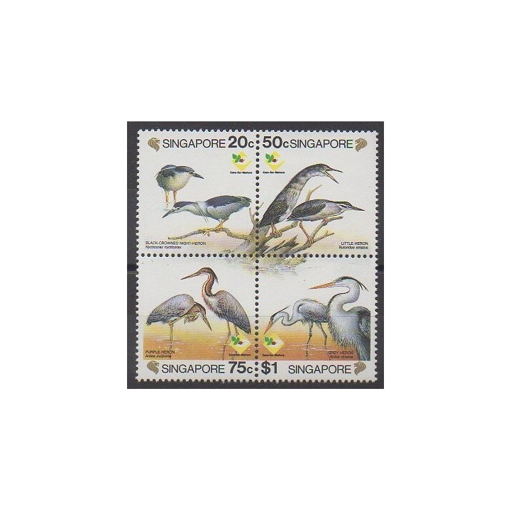 Singapore - 1994 - Nb 711/714 - Birds - Philately