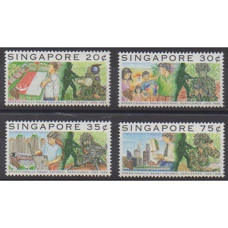 Singapore - 1994 - Nb 707/710