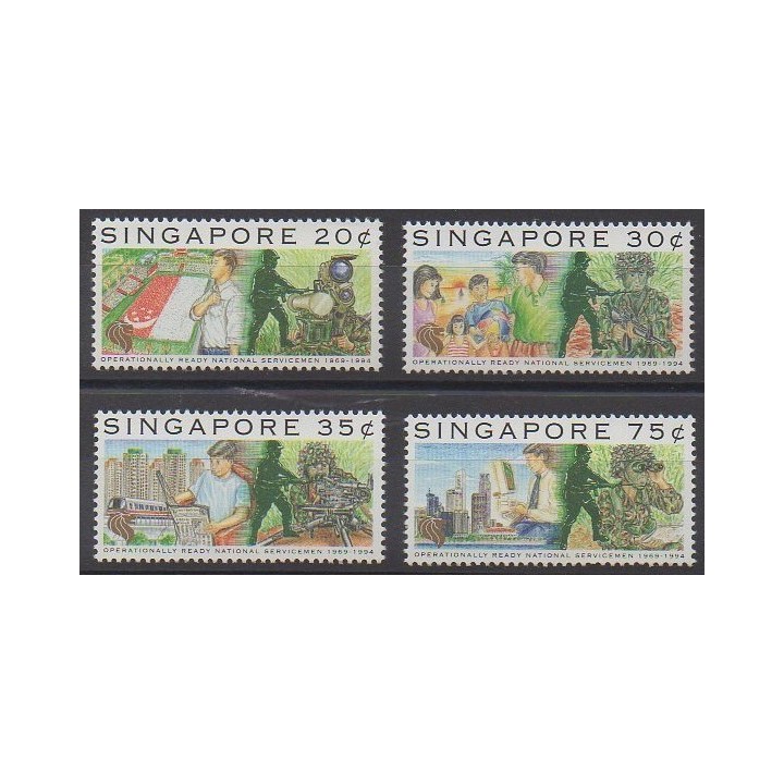 Singapour - 1994 - No 707/710