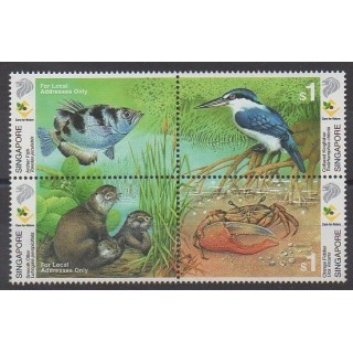 Singapore - 2000 - Nb 966/969 - Animals