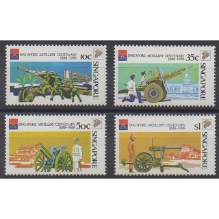 Singapore - 1988 - Nb 528A/528D - Military history