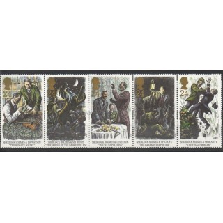 Timbres - Thème célébrités - Grande-Bretagne - 1993 - No 1698/1702