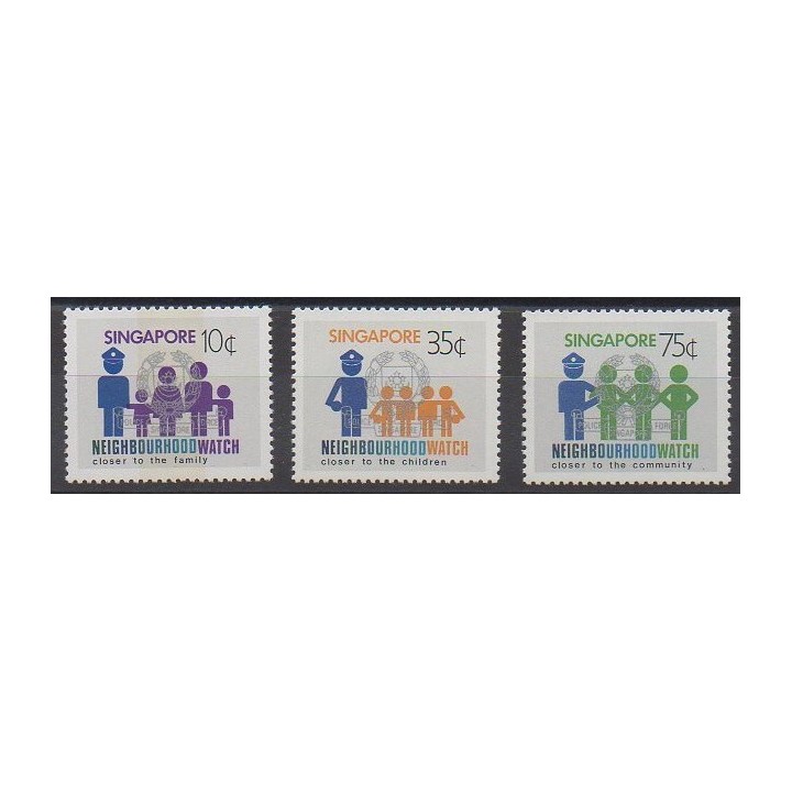 Singapour - 1983 - No 418/420