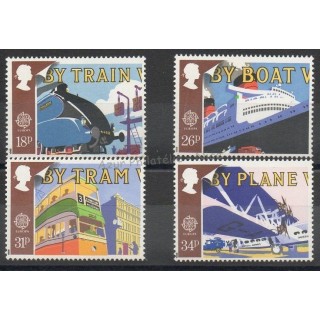 Timbres - Thème transports divers - Grande-Bretagne - 1988 - No 1311/1314