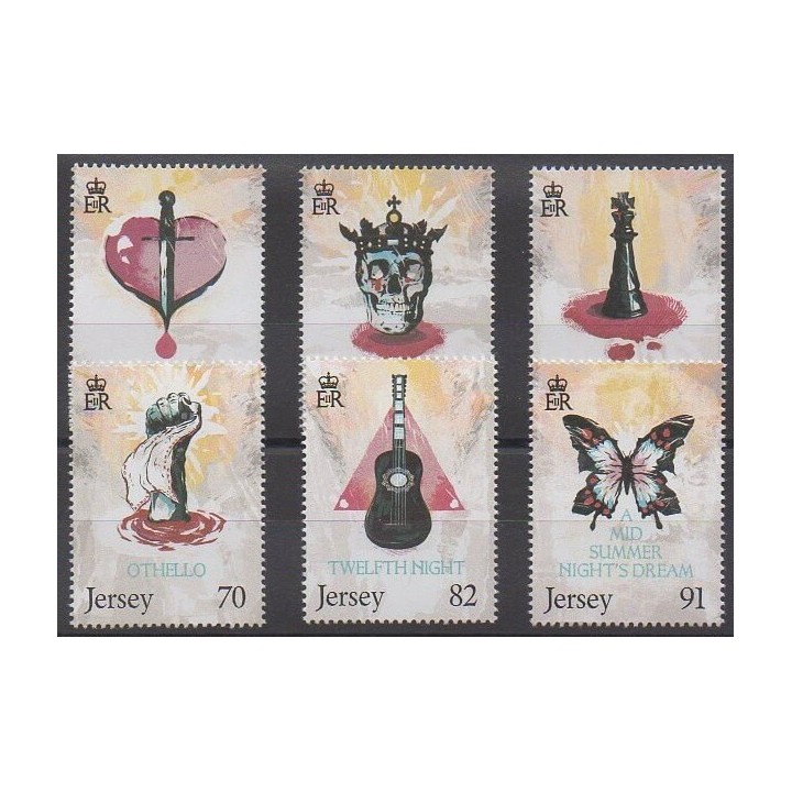 Jersey - 2014 - Nb 1881/1886 - Literature