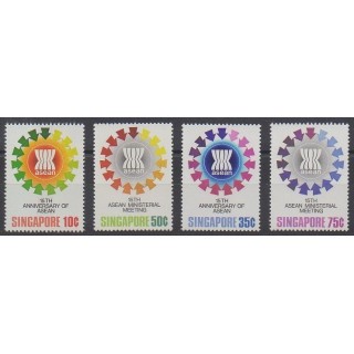 Singapore - 1982 - Nb 388/391