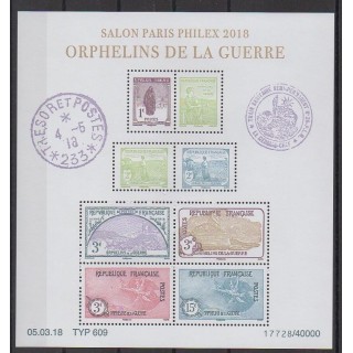 France - Blocs et feuillets - 2018 - No F5226 - Première Guerre Mondiale - Philatélie