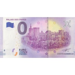 Euro banknote memory - 84 - Palais des Papes - 2018-3