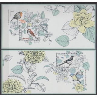 France - Souvenir sheets - 2018 - Nb BS143/BS144 - Birds