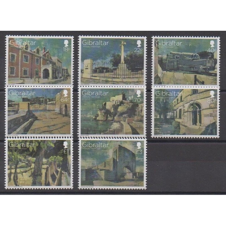 Gibraltar - 2017 - No 1807/1814 - Histoire militaire