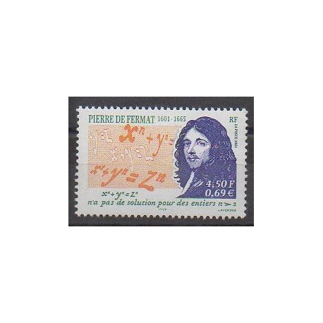 France - Poste - 2001 - Nb 3420 - Science