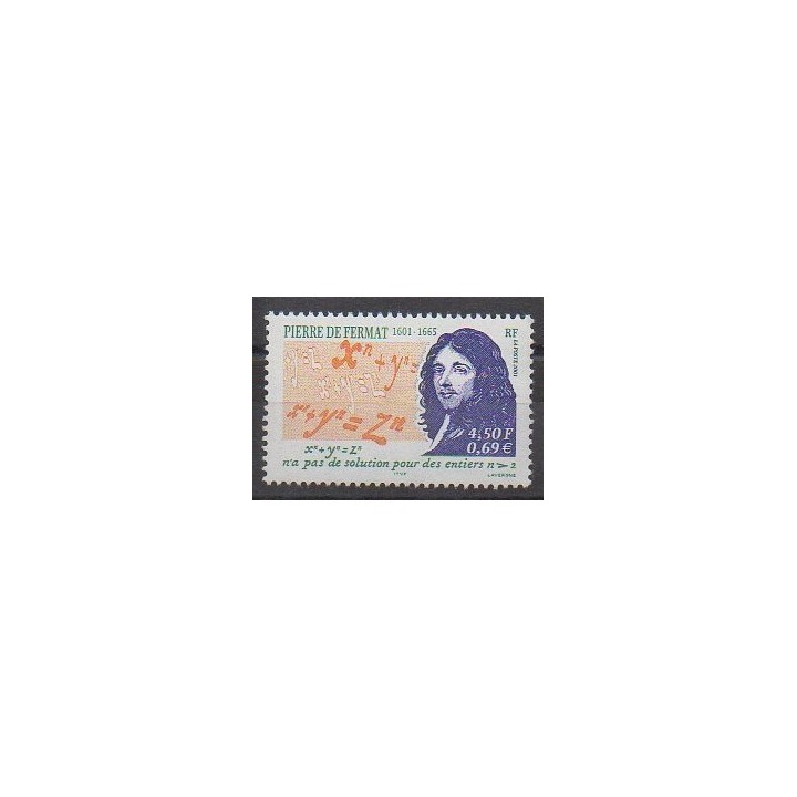 France - Poste - 2001 - Nb 3420 - Science