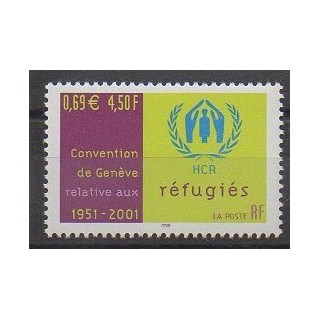 France - Poste - 2001 - Nb 3416 - Human Rights