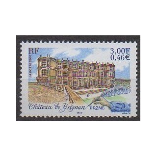 France - Poste - 2001 - Nb 3415 - Castles
