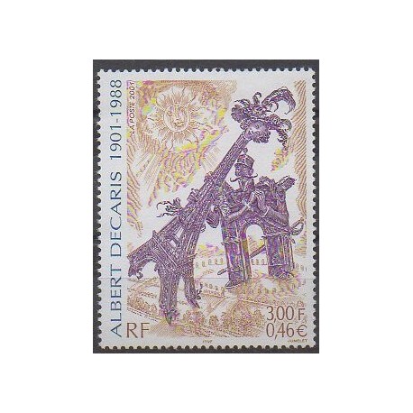 France - Poste - 2001 - Nb 3435 - Art