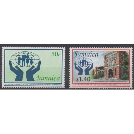Jamaïque - 1992 - No 820/821 - Histoire