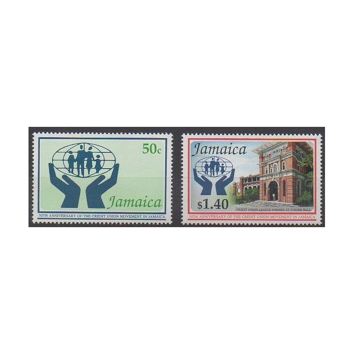 Jamaïque - 1992 - No 820/821 - Histoire