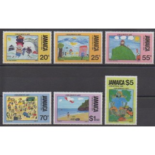 Jamaica - 1990 - Nb 764/769 - Children's drawings