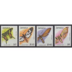 Jamaïque - 1991 - No 786/789 - Insectes