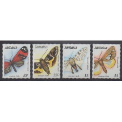 Jamaïque - 1989 - No 743/746 - Insectes