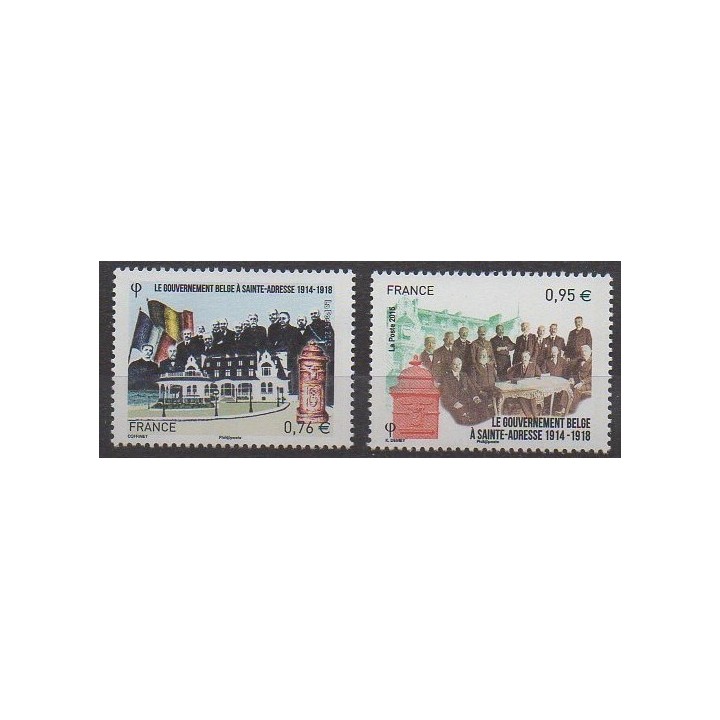 France - Poste - 2015 - No 4933/4934 - Première Guerre Mondiale