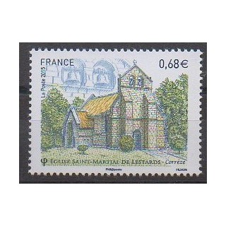 France - Poste - 2015 - No 4967 - Églises