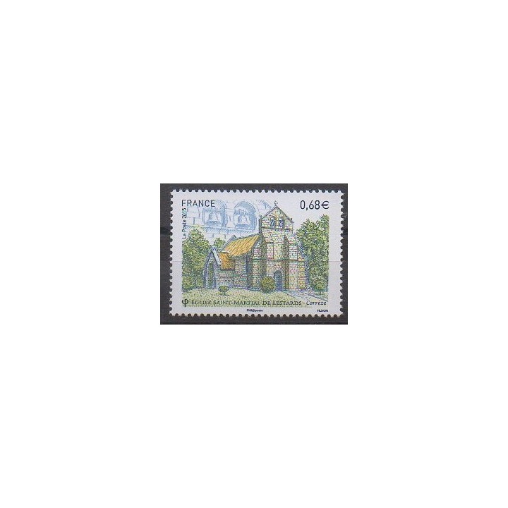 France - Poste - 2015 - Nb 4967 - Churches