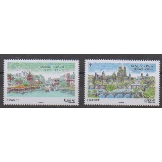 France - Poste - 2014 - No 4847/4848 - Sites