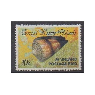 Cocos (Island) - 1990 - Nb 226 - Sea animals