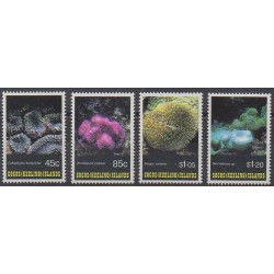 Cocos (Island) - 1993 - Nb 267/270 - Sea animals