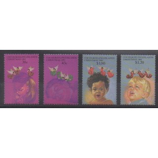 Cocos (Island) - 1991 - Nb 240/243 - Christmas