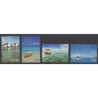 Cocos (Island) - 2011 - Nb 441/444 - Boats
