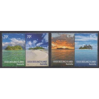 Cocos (Iles) - 2015 - No 491/494 - Sites