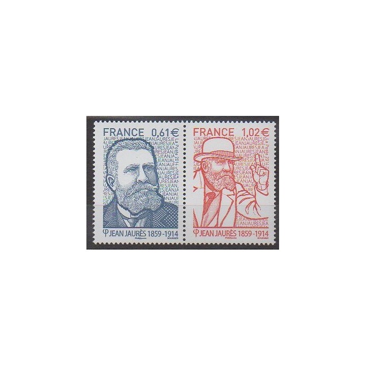 France - Poste - 2014 - No 4869/4870 - Célébrités