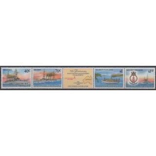 Cocos (Island) - 1989 - Nb 210/213 - Boats - First World War