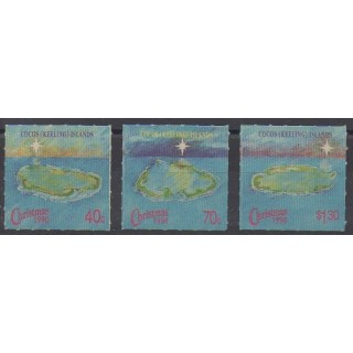 Cocos (Island) - 1990 - Nb 223/225 - Christmas