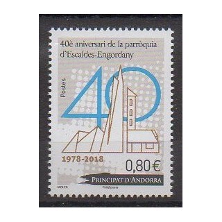 Andorre - 2018 - No 816 - Églises