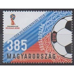 Hongrie - 2018 - No 4702 - Coupe du monde de football