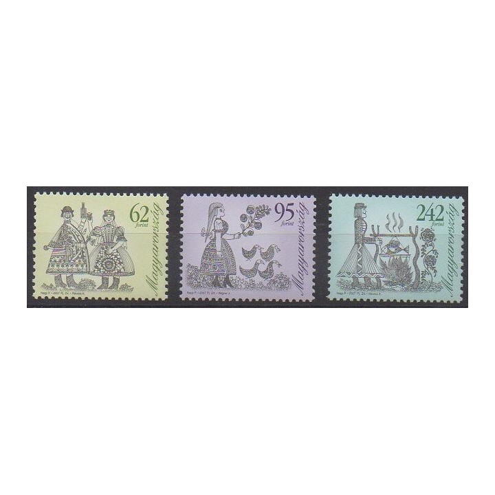 Hungary - 2007 - Nb 4147/4149
